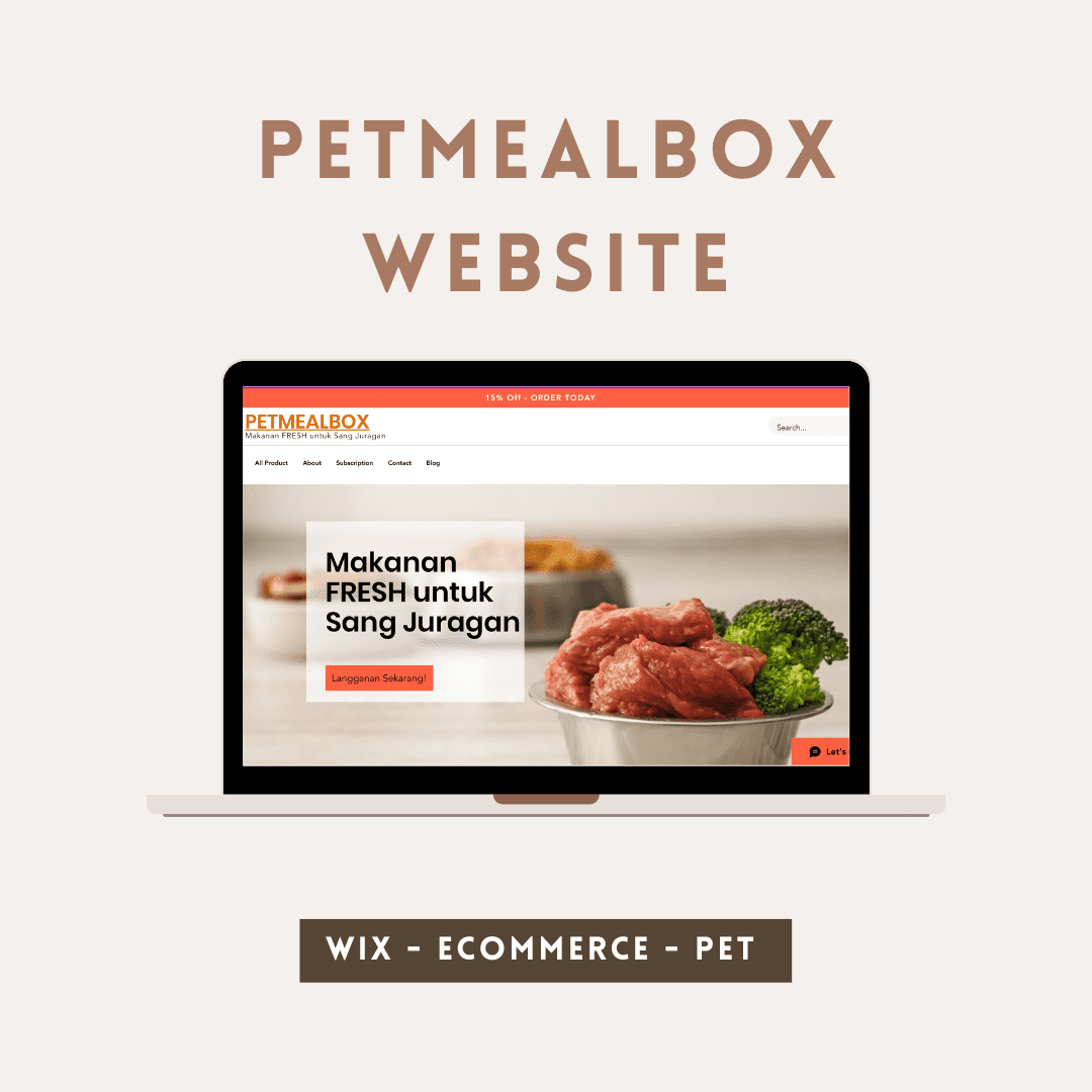 Pet Meal Box Website